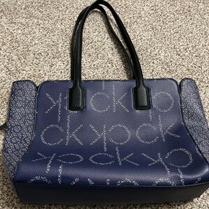 New Calvin Klein Blue Tote Bag